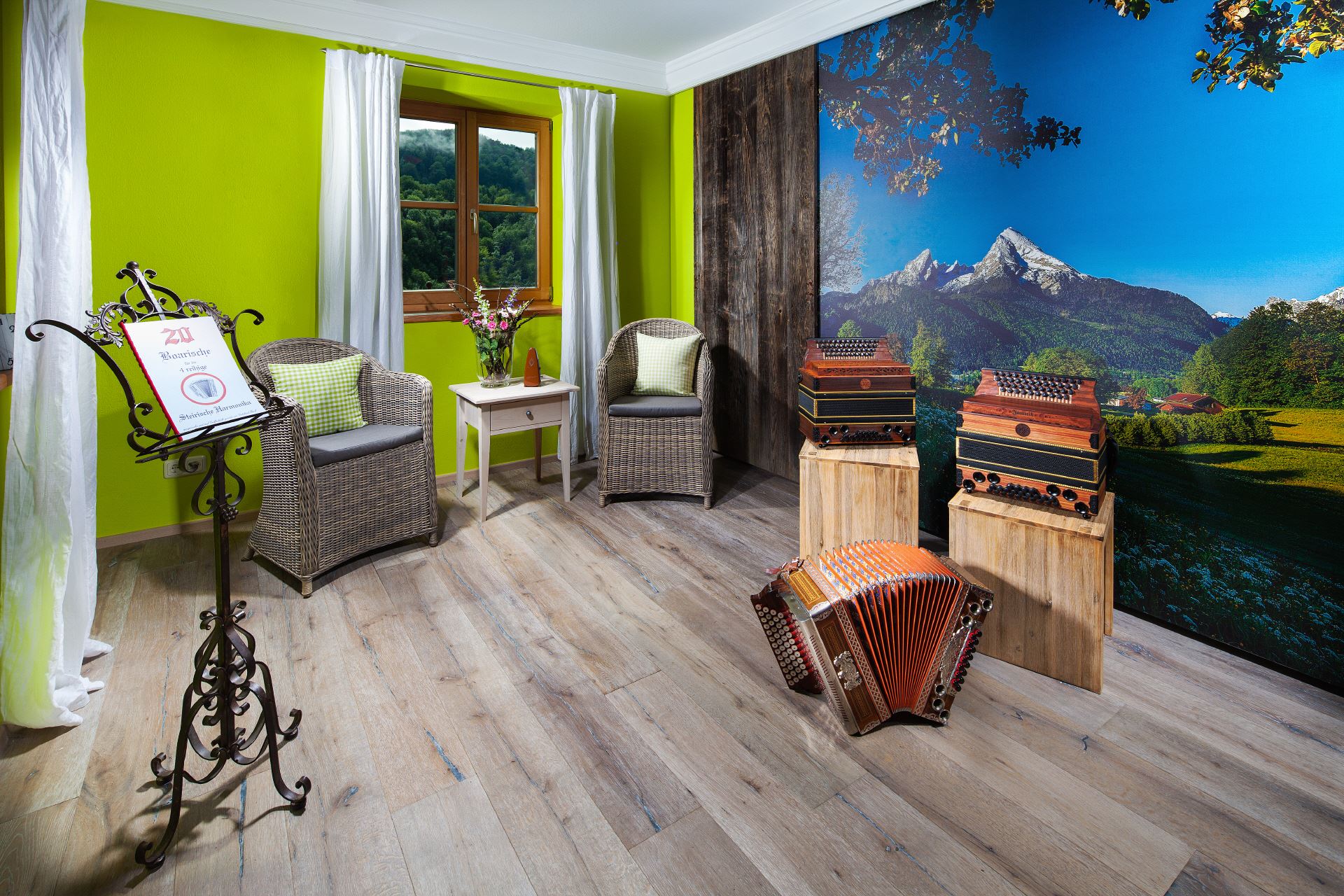 Musikunterricht in der Ferienwohnung Hinterbrandner in Marktschellenberg im Berchtesgadener Land